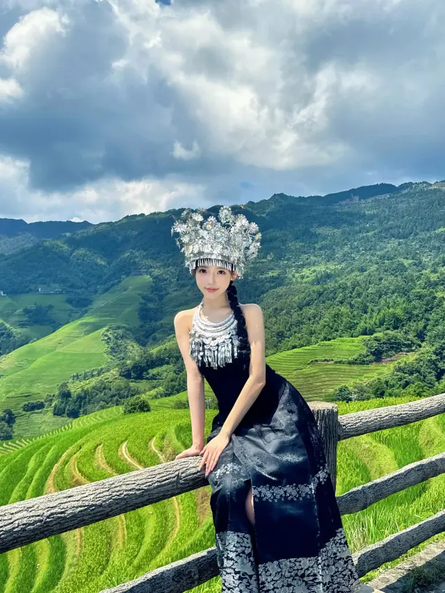 秋天當然是要去龍脊梯田看看呀！||。