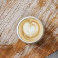 Minimalist cafe