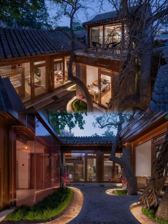天安門附近老北京四合院民宿必住