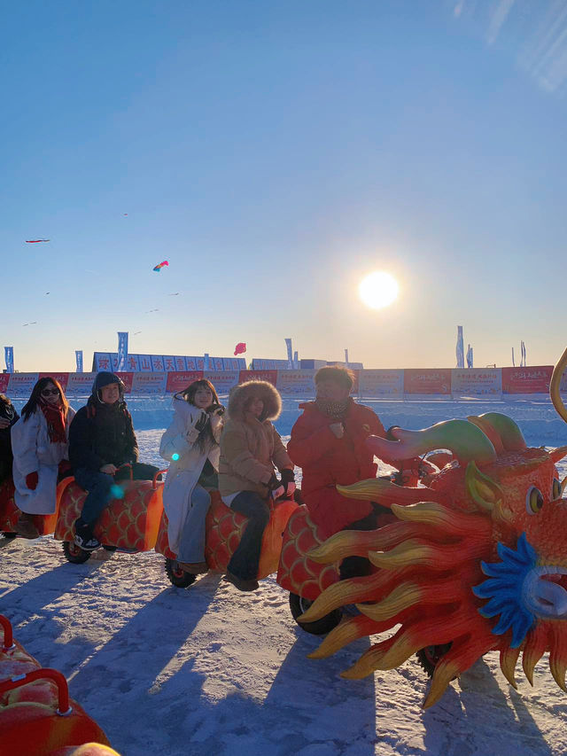 吉林龍魚部落查干湖第 23 屆冰雪漁獵盛大開幕