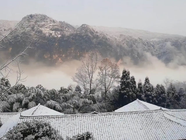 四川寶藏遛娃地！邛崃天台山雪景親子遊全攻略