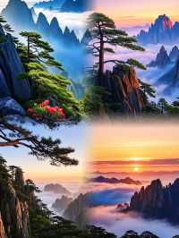 人在黃山，已被美到靈魂出竅！