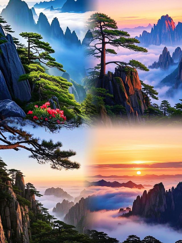 人在黃山，已被美到靈魂出竅！