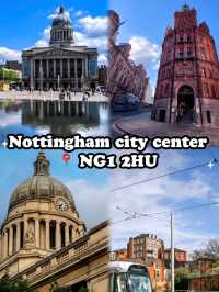 Nottingham City Centre in uK  is so Unreal 🤩