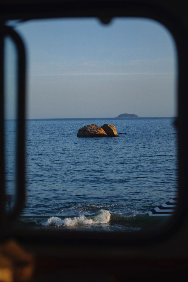 廈門黃厝沙灘 人生的浪漫 看海佔一半