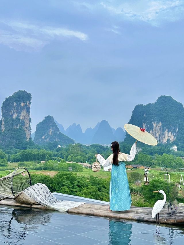 喺陽朔影到人生相！山景房靚到喊！