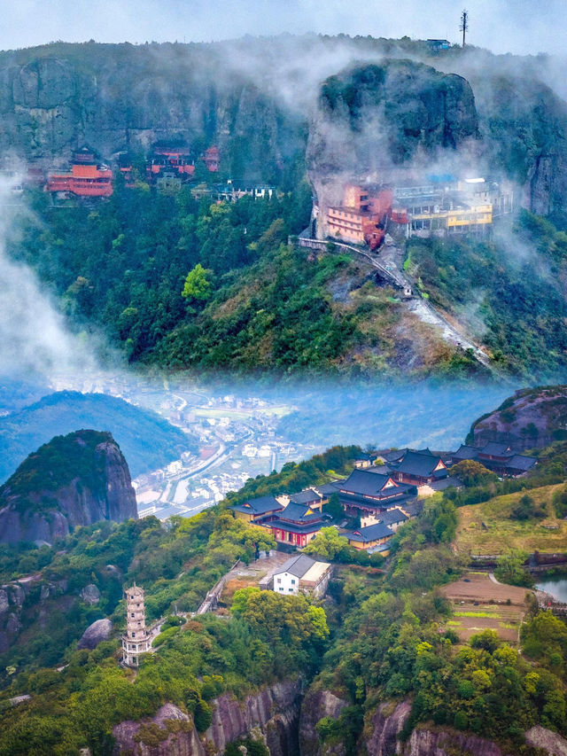 被嚴重低估嘅小眾仙境！台州溫嶺方山！