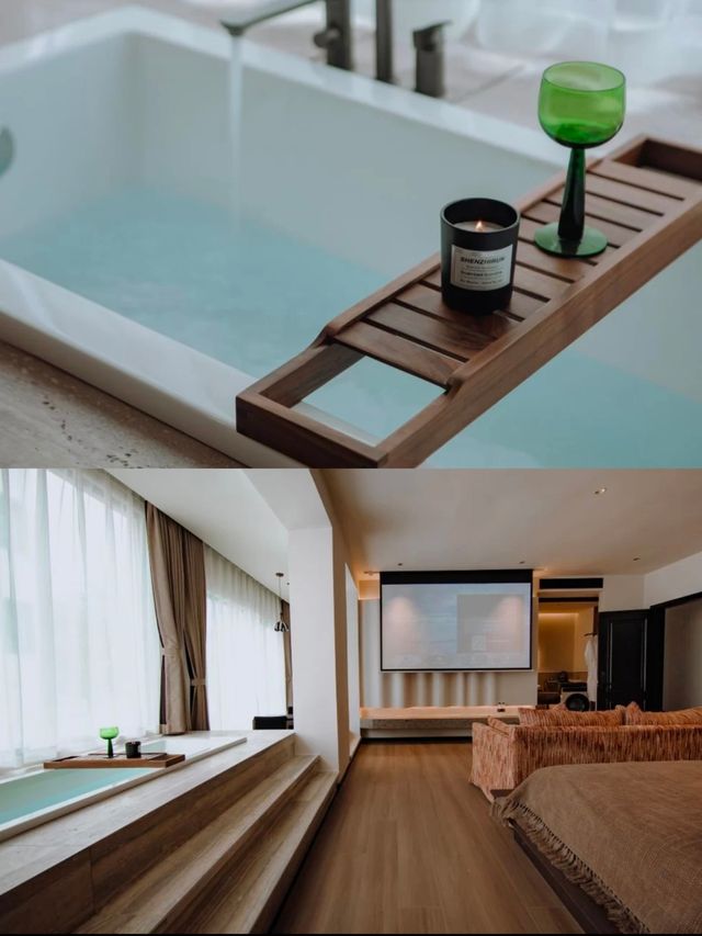 北海銀灘！！新開張！！海邊泳池小院！！好chill啊！！