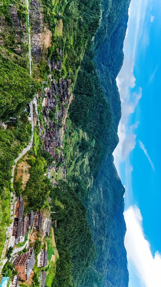 《走進苗家梯田，把自己融進青山綠水的曲線》