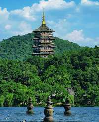西湖靈隱寺財神廟，兩天一夜暢玩無雷超盡興