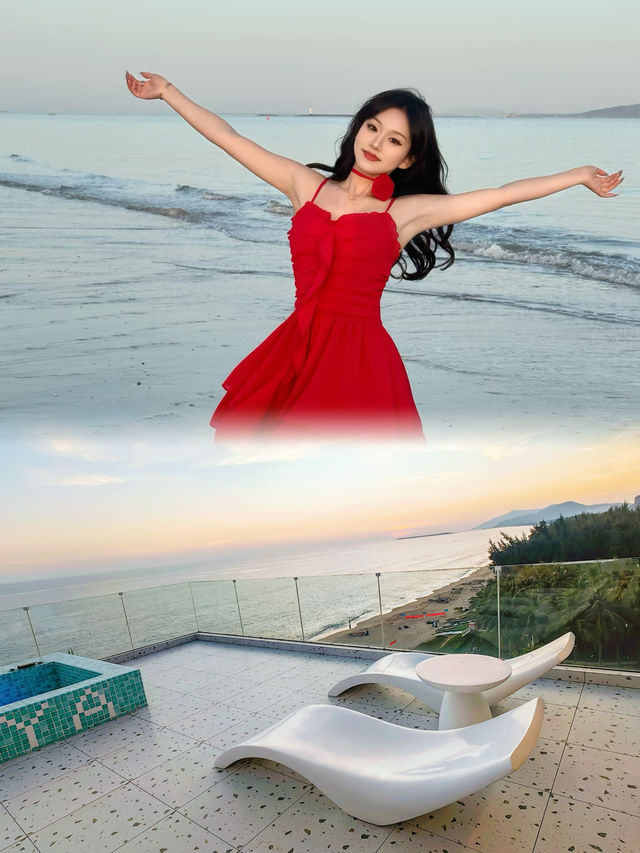枕著海風入眠這家三亞海景民宿真的太治癒了！  剛在三亞天涯鎮發現了這家寶藏民宿，管家服務簡直讓我