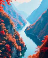 重慶奉節紅葉季來啦