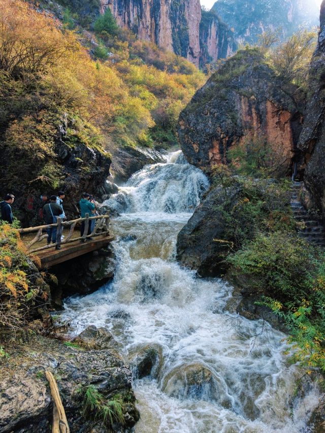 秋色掩映遮陽山