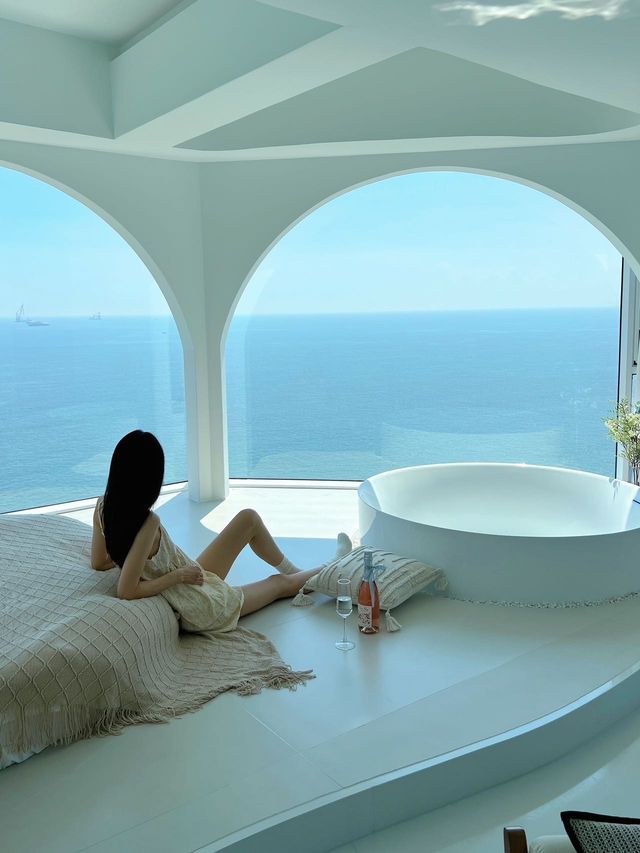 汕頭南澳島｜住進「海上聖托里尼」，把整片藍海抱進房間