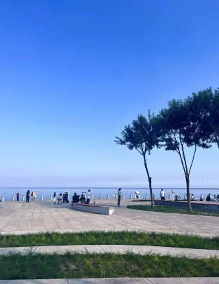 톈진 "작은 제주"｜관란각 공원 0원으로 바다 감상하기!