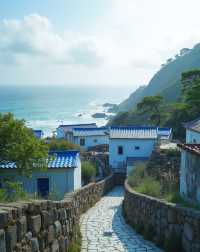 這是三面環海,礁石嶙峋,海浪澎湃,兼具了海的壯闊與山的奇秀