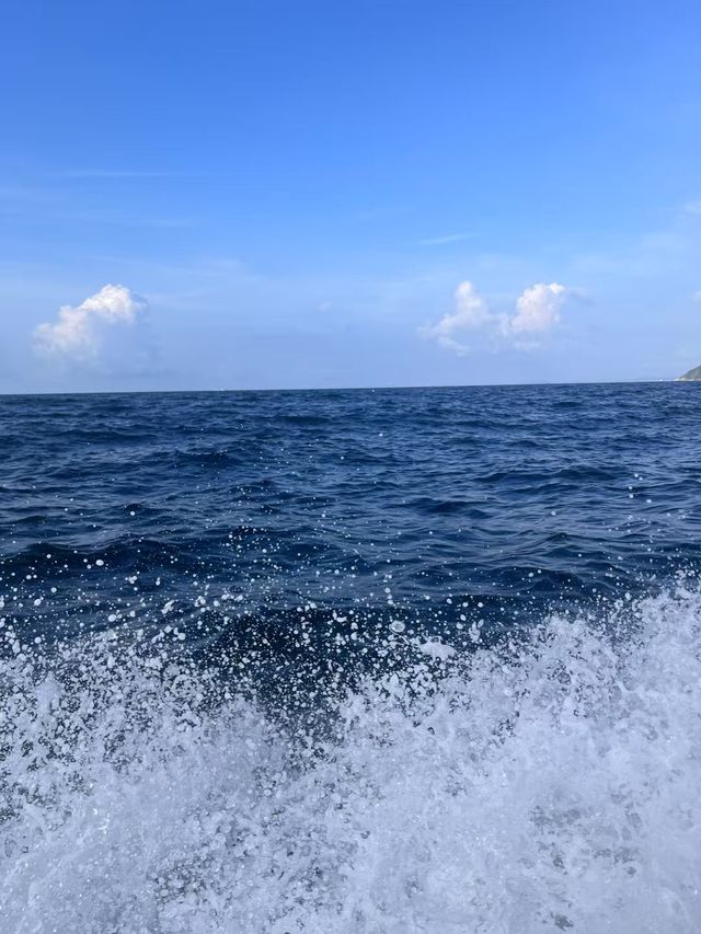 深圳就能看到這麼藍的海