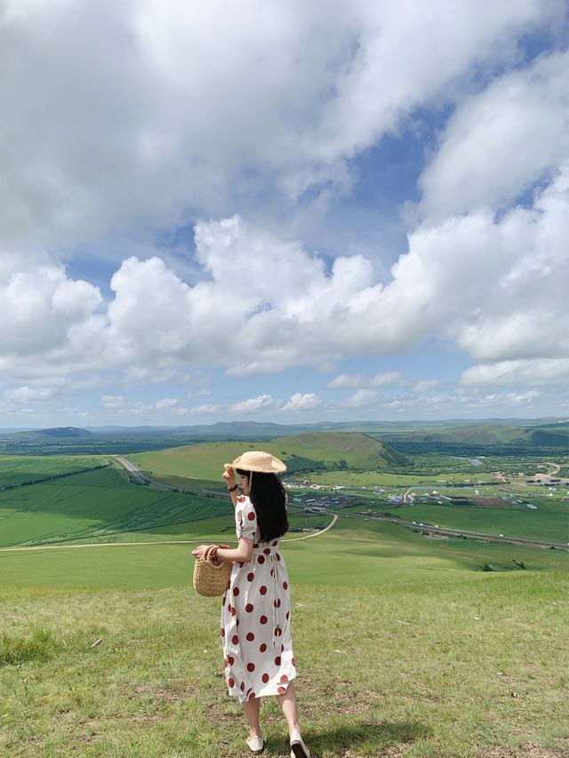 藍天白雲下的童話秘境內蒙古的森林草原童話 藍天白雲下的童話秘境內蒙古的森林草原童話