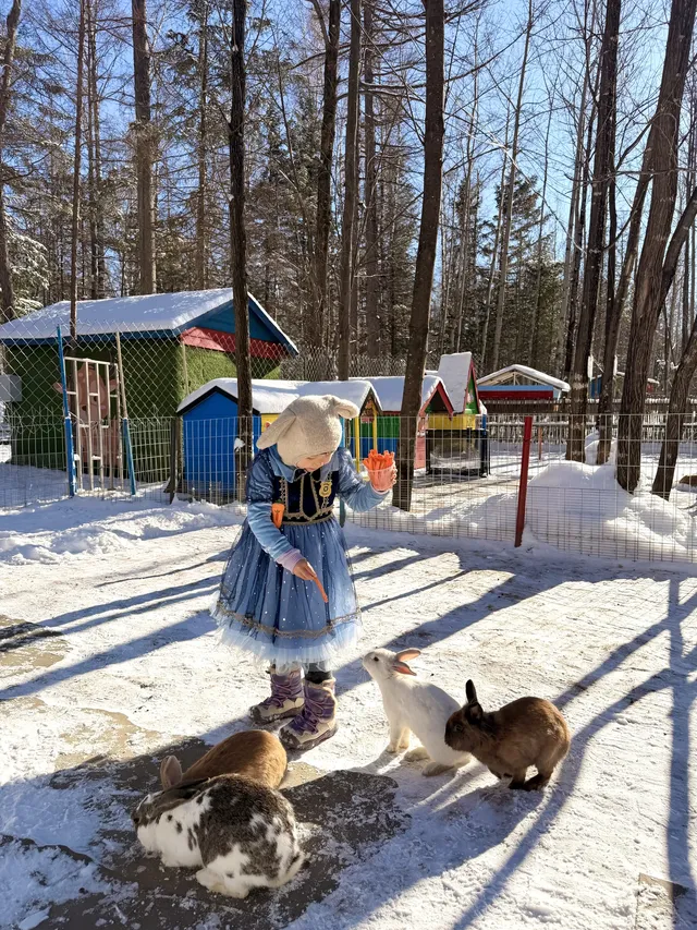 我宣佈長白山才是冬天親子遊的天花板