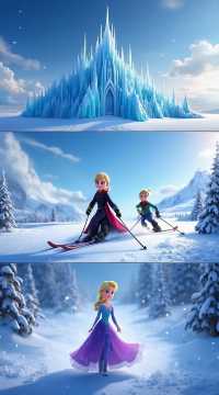 踏雪尋魔法，走進冰雪奇緣