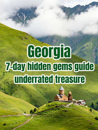 7-day Georgia guide with a detailed itinerary to avoid any pitfalls