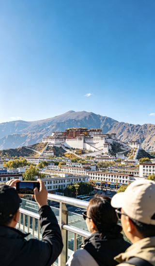 One-day trip in Lhasa | A collection of free photo spots for the Potala Palace