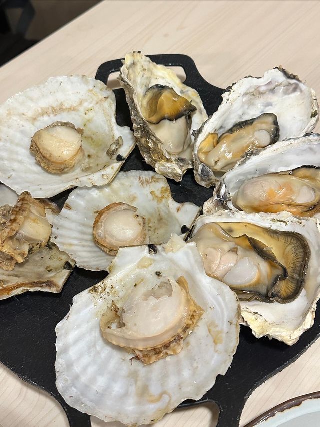 任食牡蠣🦪刺身x燒物x串燒