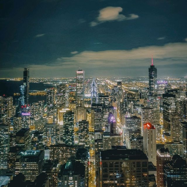 화려한 야경에 압도되는,360 시카고