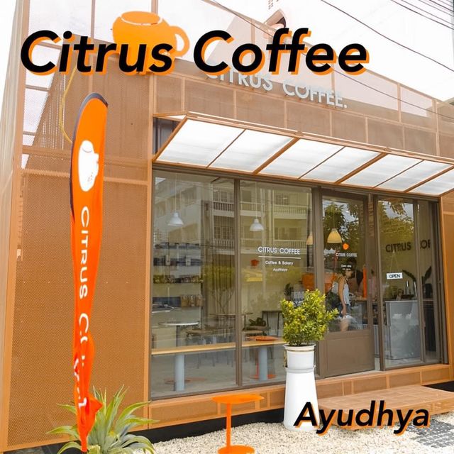 Citrus Coffee คาเฟ่สำหรับคนชอบกินส้ม