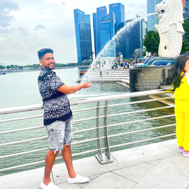 Singapore's Symbol Merlion Park 🦁🐬