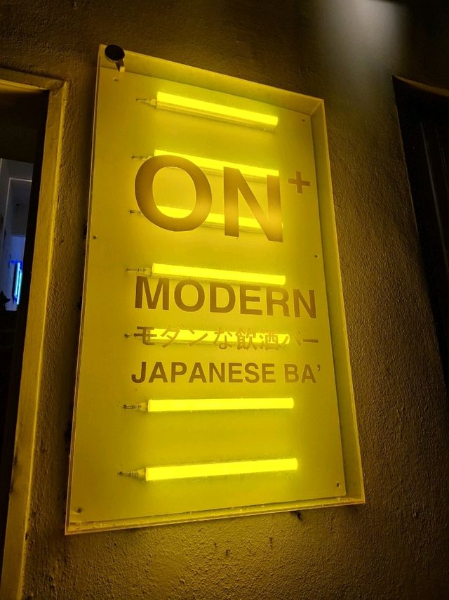 ON+ Modern Japanese Bar!
