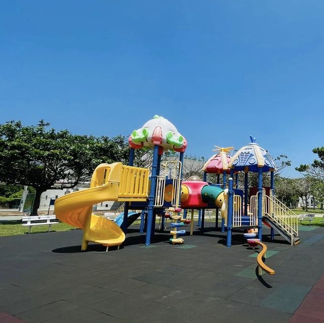 後壁湖超好溜小孩的地方-台電南部展示館戶外區