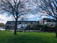 荷蘭🇳🇱萊頓公園裡的大船🚢📍Kinderspeelplaats Boot