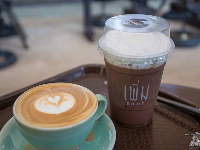 ☕เพิ่ม SHOT //cafe