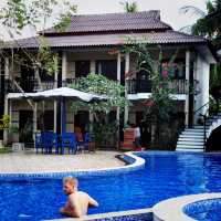 beautiful resort with a nice pool