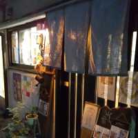 レトロな街並み　中崎町キャンドルナイトの夜。