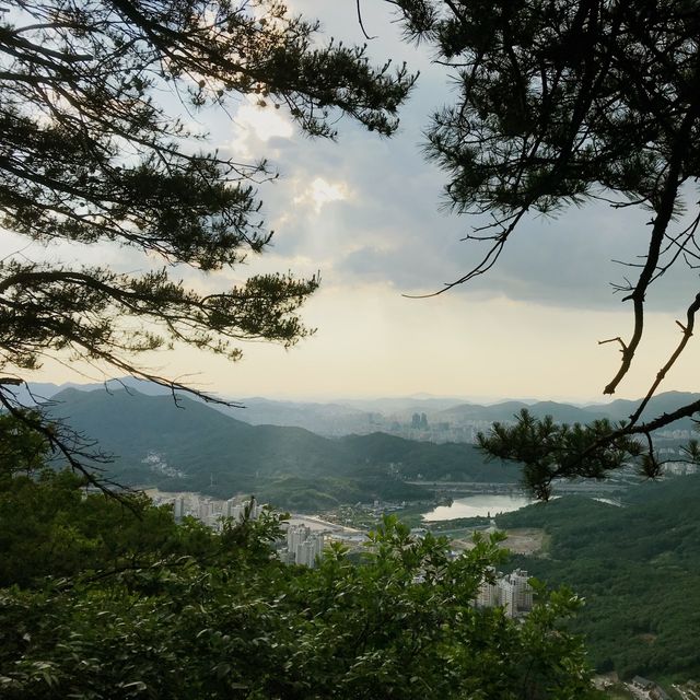 백운산~바라산 등산