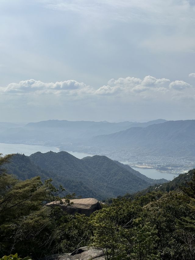 Birds View of Miyajima Island