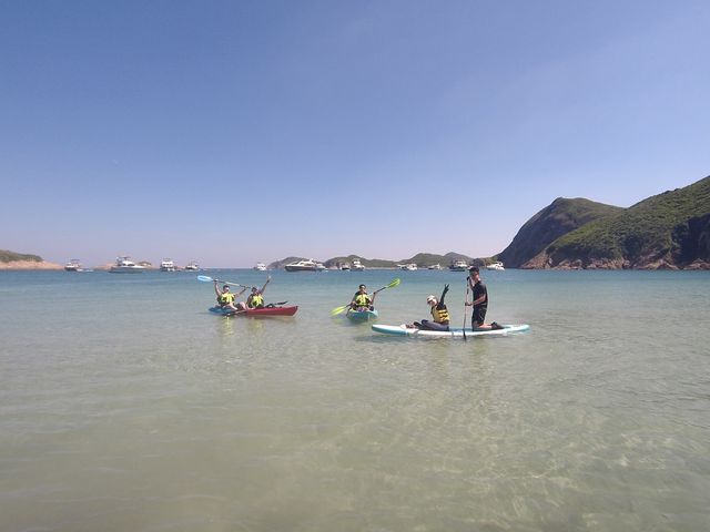 西貢天堂《白臘灣》水清沙幼沙灘🏝️🩵