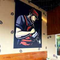 Cozy Hooga Cafe at Kundasang Farm Ville