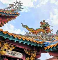 A beautiful temple in Batu Pahat, Johor
