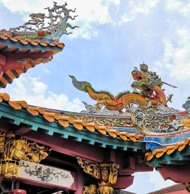 A beautiful temple in Batu Pahat, Johor
