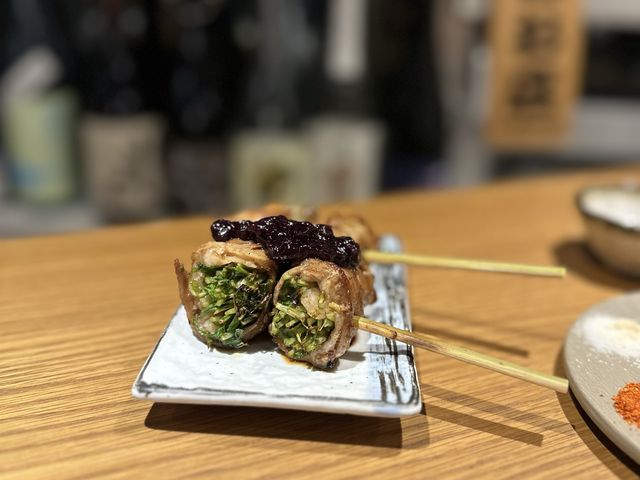 在香港｜吃到了炭火燒烤的串燒了🥹