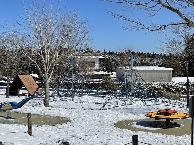 【静岡】富士山の見える絶景公園と雪景色