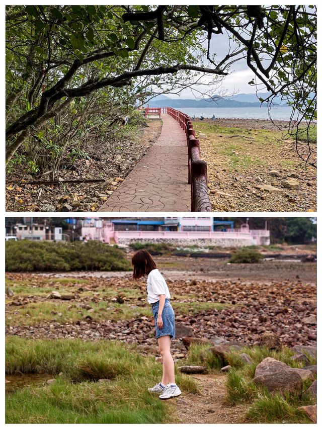 香港 | 小眾石灘 彷彿來到了台灣高美濕地
