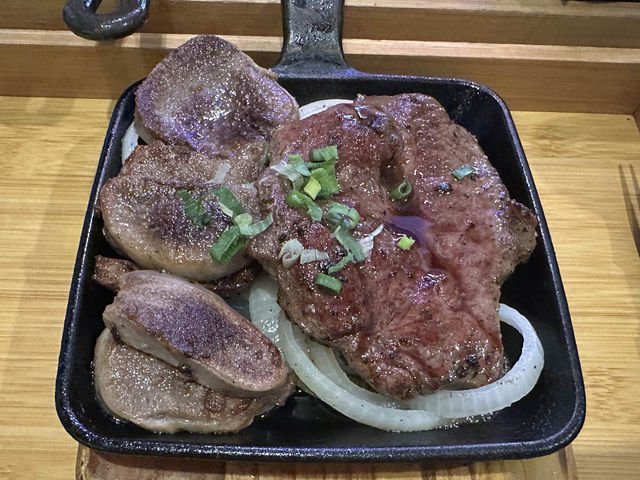 食在深水埗．GYU TOWN 牛舌專門店．推介自組三重牛舌