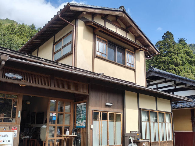 Cafe Milan คาเฟ่น่ารักในหมู่บ้านคายาบุกิ Kyoto