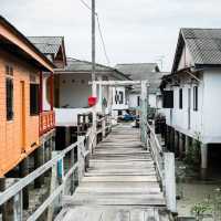 The Beauty of Kukup Houses Malaysia