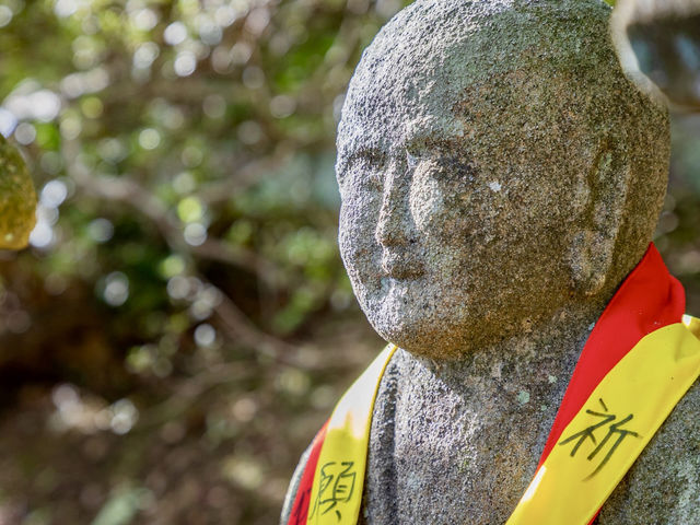 Serenity amongst the 500 Buddhas