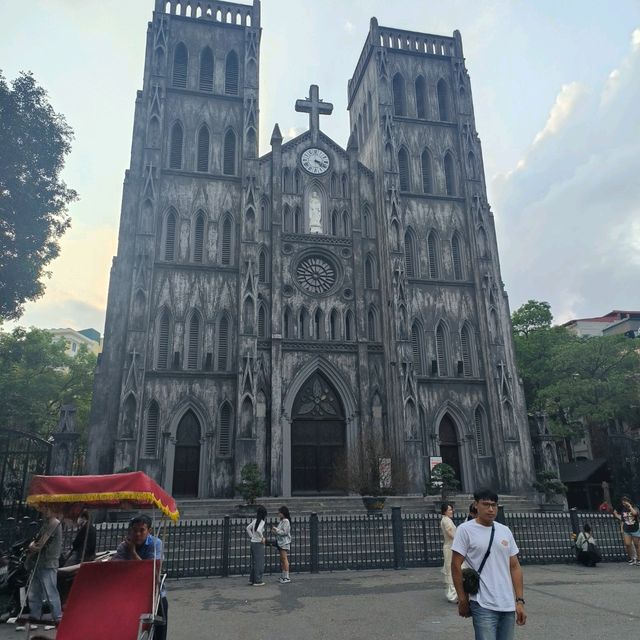 St Joseph Cathedral(9188) in city of Hanoi